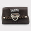 Porte-monnaie de ceinture-marron grainé