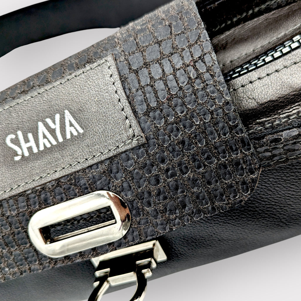 Sac Haya - noir & marron