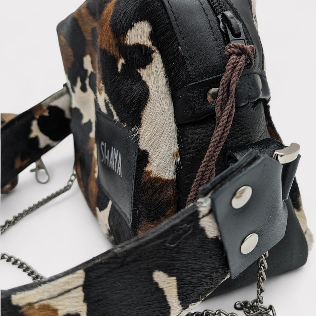 Sac Dandy mini - motif vache