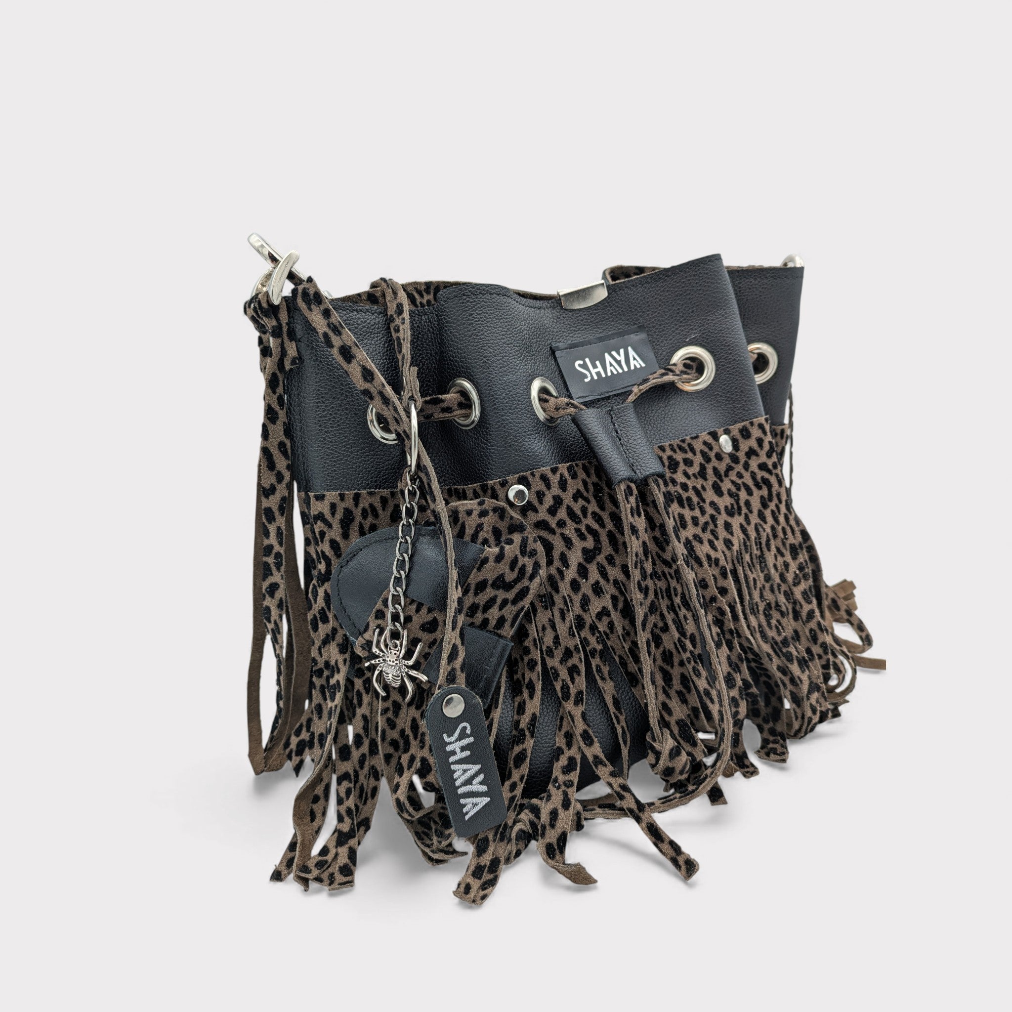 Bijou de sac - noir & léopard Image secondaire du produit