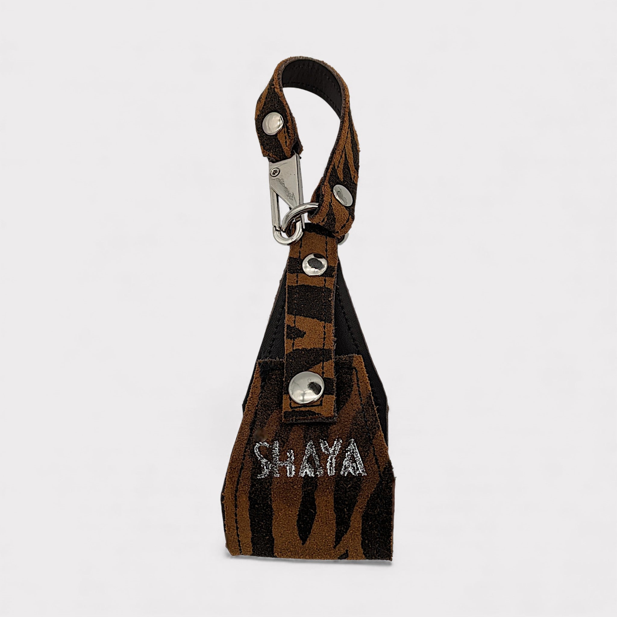 Porte foulard - motif zèbre