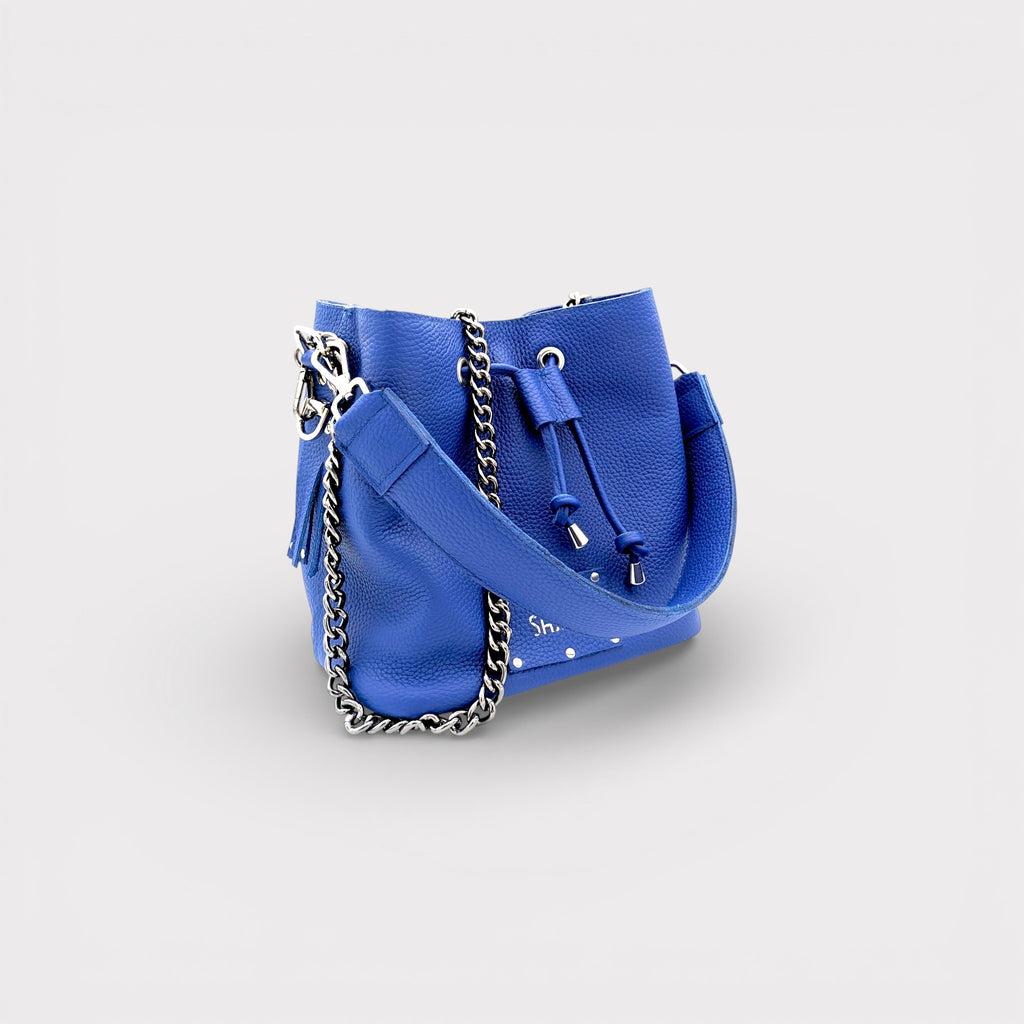 Sac Julie - bleu texturé