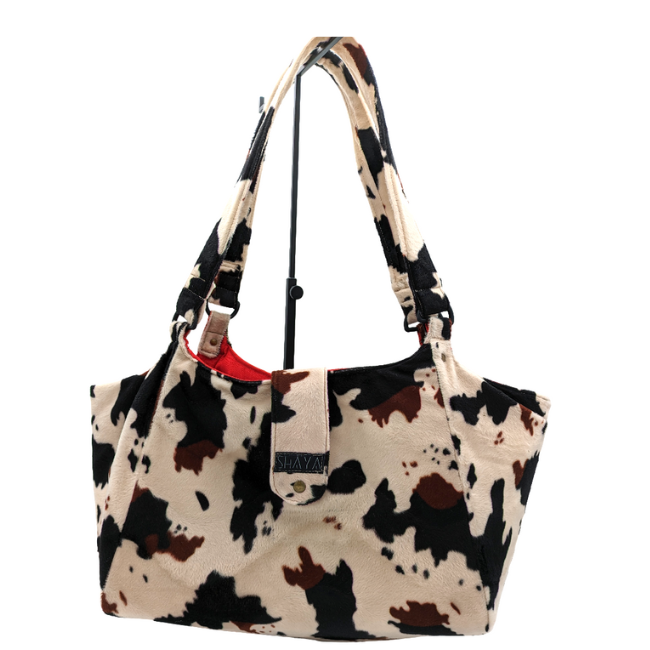 Sac cabas Anna motif vache