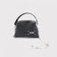 Sac  Dandy mini - noir & motif crocodile